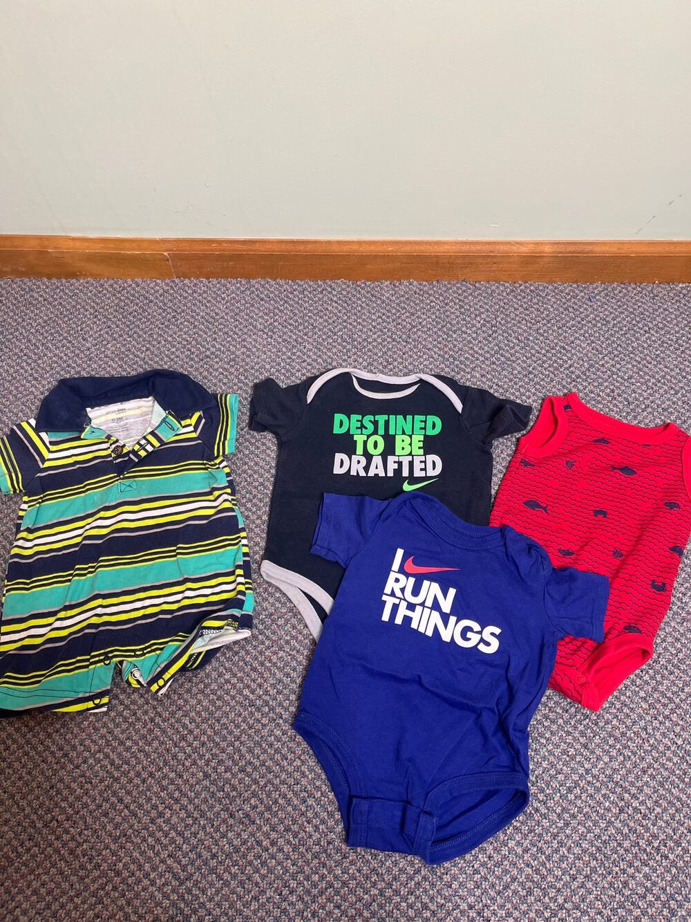 Baby Boy 3 month bodysuit lot
